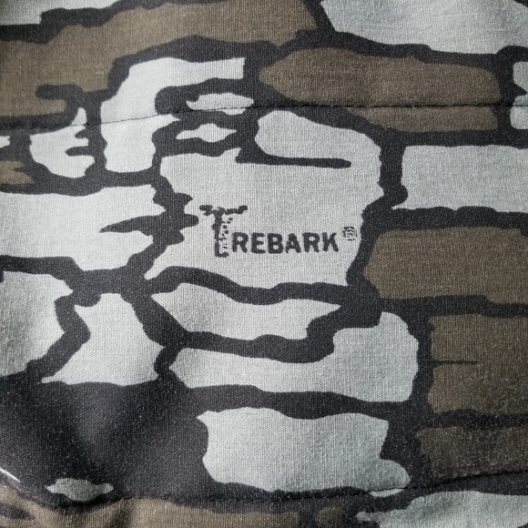 VINTAGE REBARK MEN'S CAMO HUNTING COAT ESTIMATED SIZE XXL - Picture 6 of 16